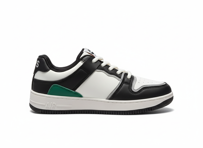 Retro-Inspired Sneaker (Black/White)