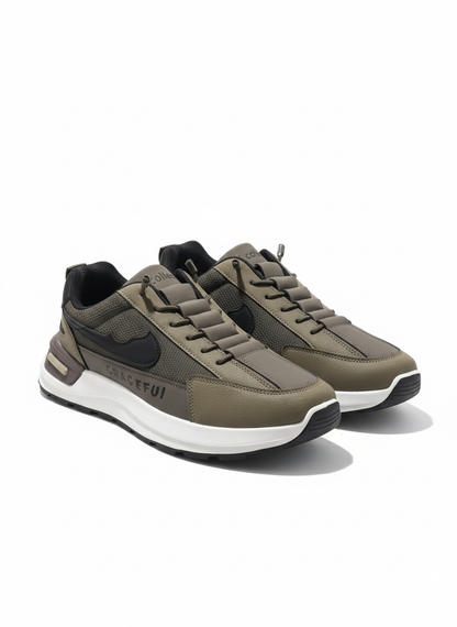 Stylish Sports Casual Sneakers (brown/Black)