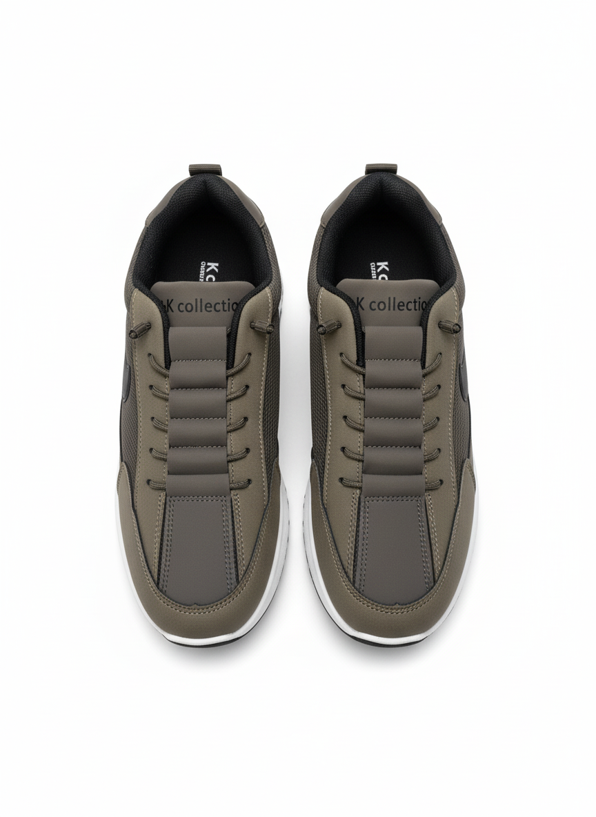 Stylish Sports Casual Sneakers (brown/Black)