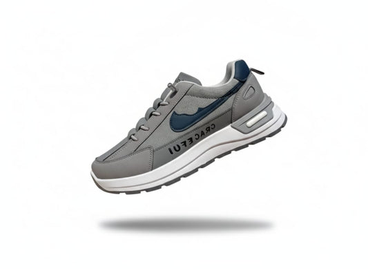 Graceful Olive & Black Lifestyle Sneakers