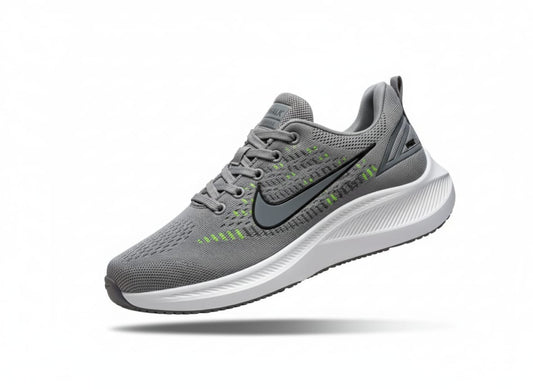 Monochromatic Lifestyle Sneakers (Grey/White)